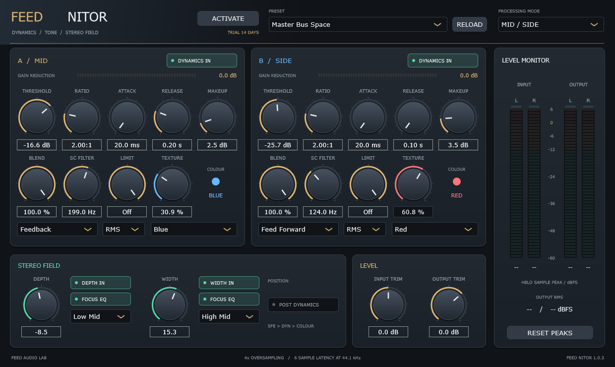 FEED NITOR plugin interface